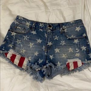 American Flag Shorts